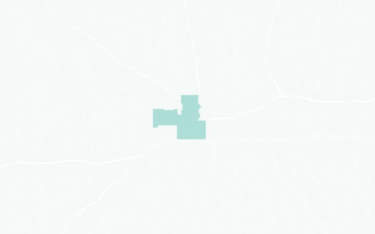 Static map showing Dune Hearth location in Phoenix near downtown