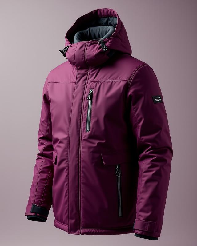 Premium plus-size waterproof insulated coat