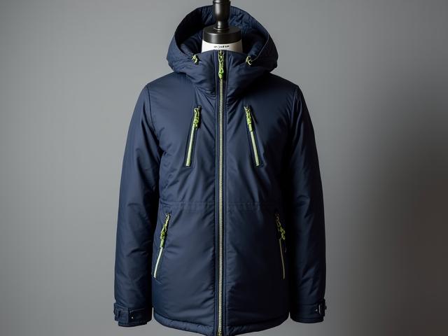 Insulated Arctic Parka in midnight navy